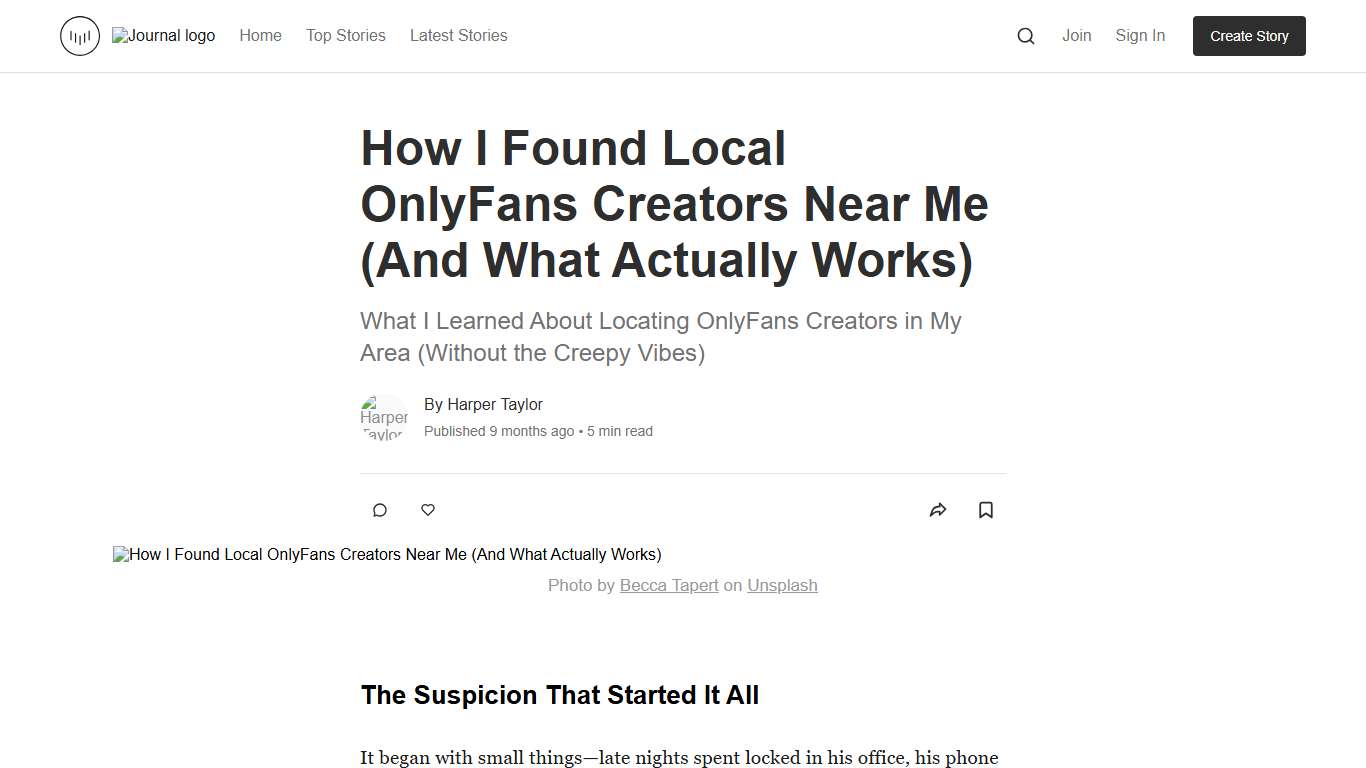 How I Found Local OnlyFans Creators Near Me (And What Actually Works) | Journal