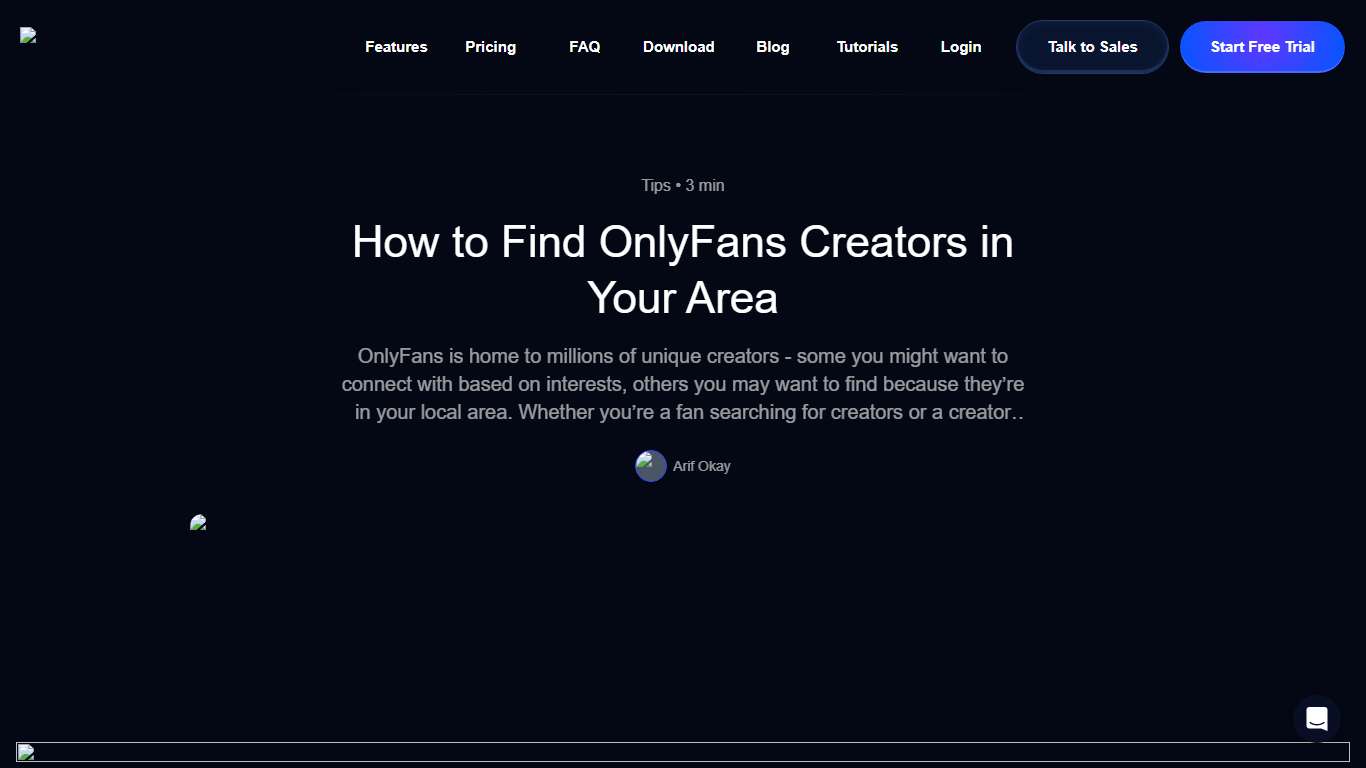 How to Find OnlyFans Creators in Your Area